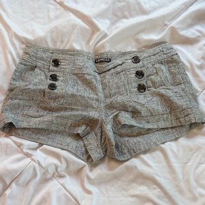 Express High Waist Gray Women's Shorts